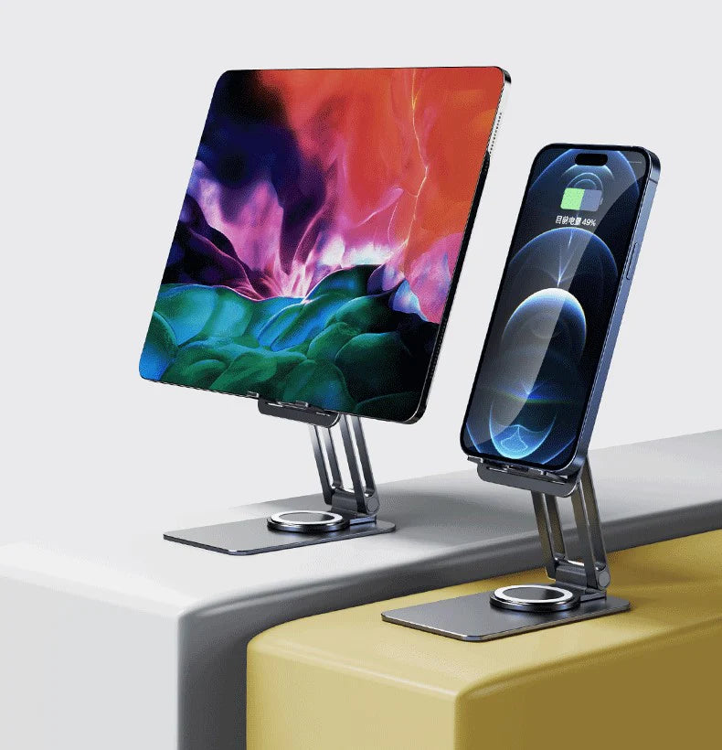 Yesido Foldable 360° Rotating Phone Desktop Holder Stand C184 - Black Yesido Foldable 360° Rotating Phone Desktop Holder Stand C184 - Black